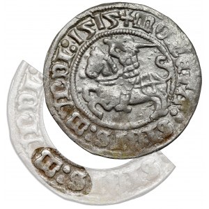 Zikmund I. Starý, půlpenny Vilnius 1515 - SIGIS error : MVNDI