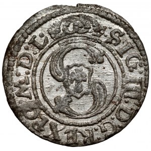 Zygmunt III Waza, Szeląg Wilno 1624 - pełna na Rw.