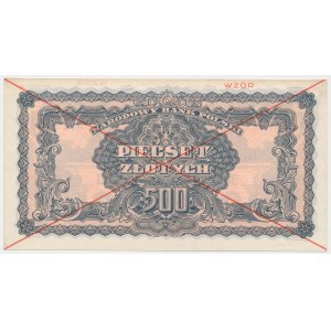 500 PLN 1944 ...owym - MODEL - AC
