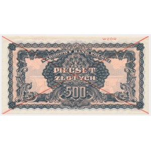 500 PLN 1944 ...owym - MODEL - PA