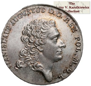 Poniatowski, Półtalar 1768 IS - ex. Karolkiewicz
