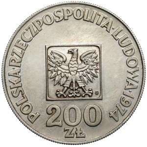 Campione ARGENTO 200 oro 1974 XXX anni della Repubblica Popolare di Polonia