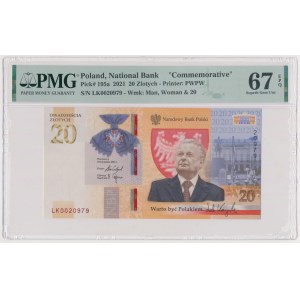 PLN 20 2021 Lech Kaczynski