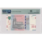 20 zloty 2015 - Baptism of Poland - beautiful number AB 0009500