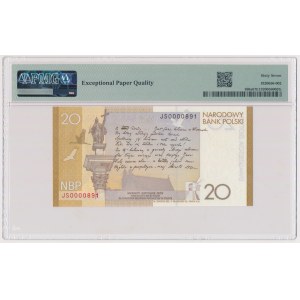 20 zl 2009 - Juliusz Słowacki - JS 0000891 - low number