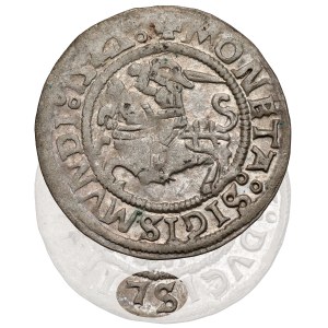 Sigismund I the Old, Half-penny Vilnius 1521 - WITHOUT punctuation after DVCIS