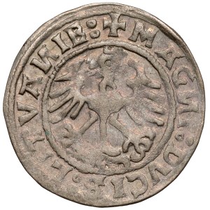 Sigismondo I il Vecchio, mezzo penny Vilnius 1520 - data abbreviata