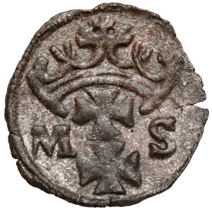 Sigismund I. der Alte, Danziger Denar ohne Datum - Briefe MS