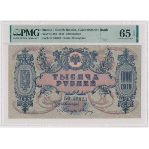 South Russia, 1,000 Rubles 1919