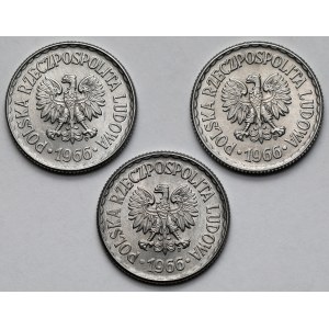 1 gold 1966 - set (3pcs)