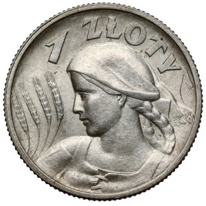 Kobieta i kłosy 1 złoty 1925