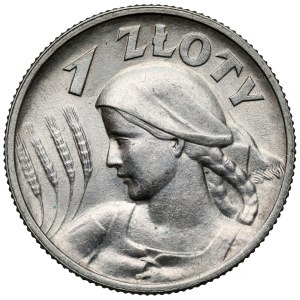 Kobieta i kłosy 1 złoty 1925