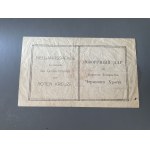 Dar Noworoczny dla Krajowego Stowarz. Czerwonego Krzyża, 1 Korona 1918