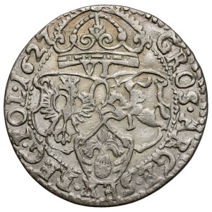 Zygmunt III Waza, Szóstak Kraków 1627 - bez kropki