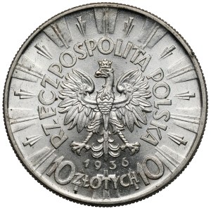 Pilsudski 10 zloty 1936