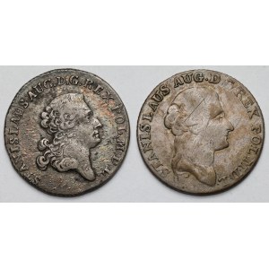 Poniatowski, Gold 1767 and 1793 - set (2pcs)