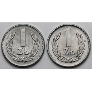 1 gold 1965-1966 - set (2pcs)