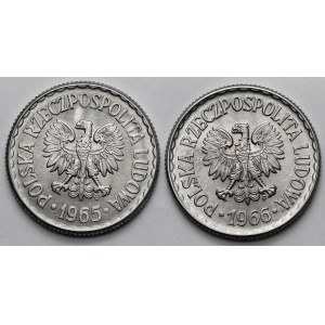 1 gold 1965-1966 - set (2pcs)