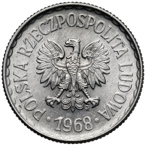 1 Zloty 1968 - seltenes Jahr