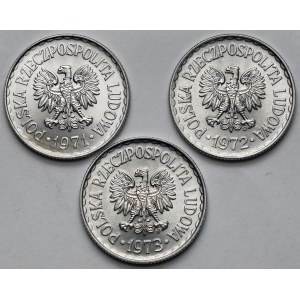 1 gold 1971-1973 - set (3pcs)