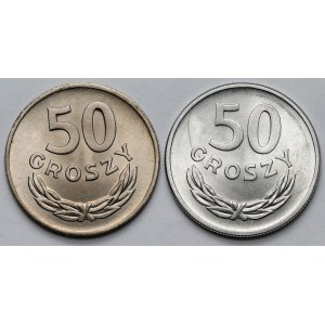 50 pennies 1949 CuNi and Al - set (2pcs)