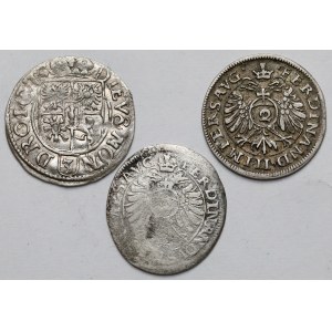 Germania, monete d'argento 1622-1624 - set (3 pezzi)
