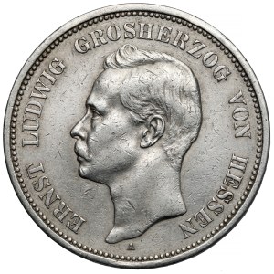 Hessen, 5 marks 1899-H - rare