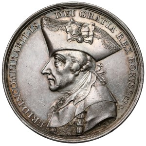 Prussia, Friedrich II, Medal 1786 - Death of Friedrich II