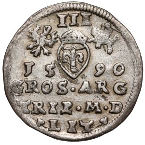 Sigismund III Vasa, Vilnius Troika 1590 - Leliwa