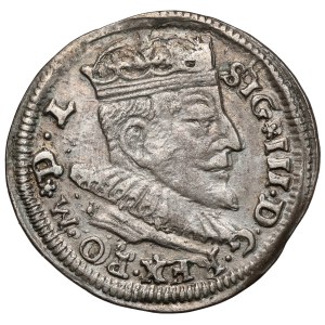 Zygmunt III Waza, Trojak Wilno 1591 - rozetki