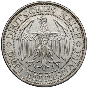 Weimar, 3 marks 1929-E - Meissen