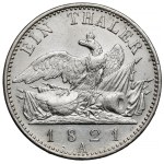 Prussia, Friedrich Wilhelm III, Thaler 1821-A, Berlin