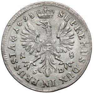 Prusy-Brandenburgia, Friedrich III, Ort 1698 SD