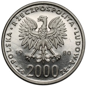 NIKIEL 2.000 campioni d'oro 1981 Bolesław II Śmiały