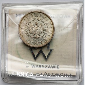 Copy SILVER 2 gold 1936 Pilsudski - official Mint of Poland