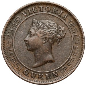Ceylon, Victoria, Cent 1870