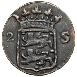 Paesi Bassi, Frisia occidentale, 2 stuivers 1794