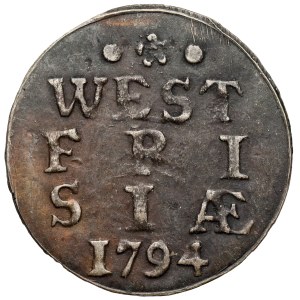 Paesi Bassi, Frisia occidentale, 2 stuivers 1794