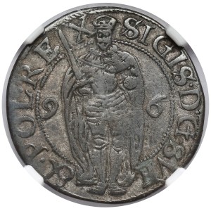 Sigismondo III Vasa, 1 öre Stoccolma 1596