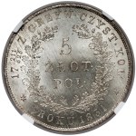 Powstanie Listopadowe, 5 złotych 1831 KG