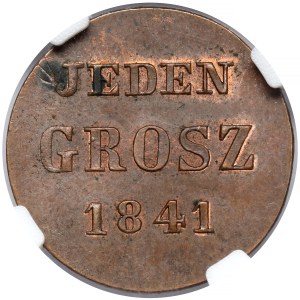 JEDEN Grosz 1841 MW, Warszawa - PRÓBA