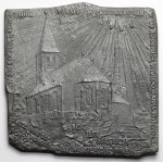 Stasinski, Medal John Paul II 1990 - Rev. Jan Stachowiak - lead (OPUS 1459)