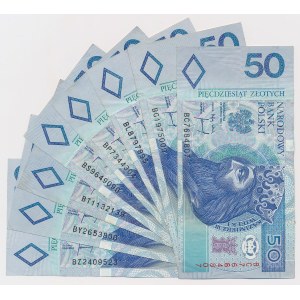 50 zł 1994 - serie MIX - set (8 pezzi)