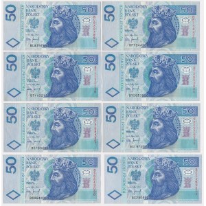 50 zł 1994 - serie MIX - set (8 pezzi)