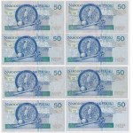 50 zł 1994 - serie MIX - set (8 pezzi)
