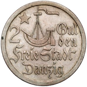 Gdansk, 2 guilders 1923