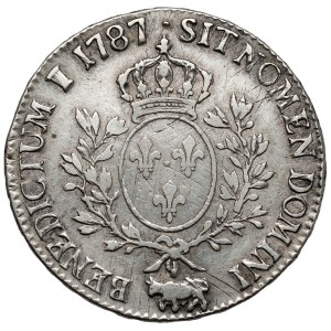 Francia, Luigi XVI, Ecu 1787, Pau