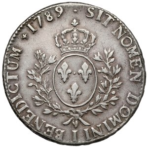 Francúzsko, Ľudovít XVI, Ecu 1789, Limoges