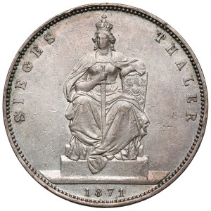 Preußen, Wilhelm I., Siegestaler 1871-A, Berlin