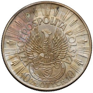 Strzelecki, Piłsudski 10 zlotých 1934